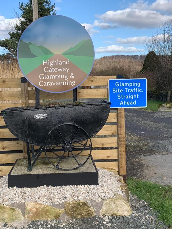 Luxury Glamping Anthropod-Ben Cleugh-With Hot Tub Hotel Clackmannan ภายนอก รูปภาพ